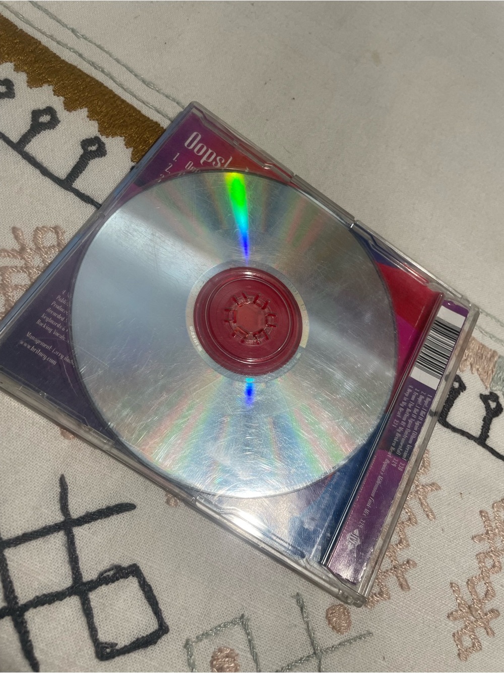 VINTAGE 2000 Britney Spears Oops!... I Did It Again CD Pop Single - Picture 6 of 7